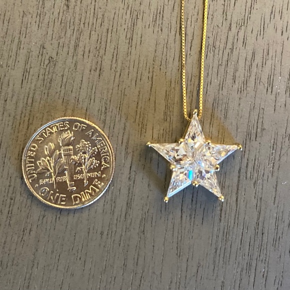CZ star pendant - Picture 7 of 7